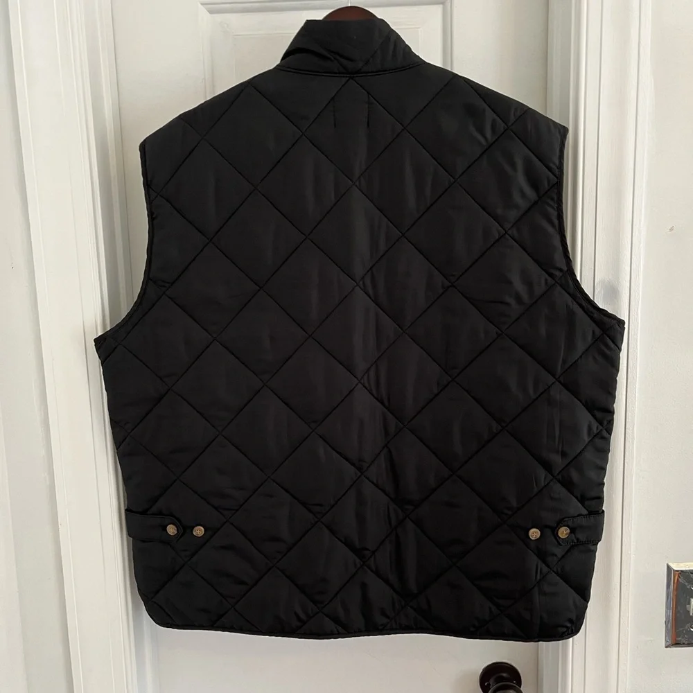J.Crew Quilted Vest Navy Sz XXL‎